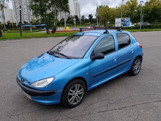 2002 Peugeot 206, голубой, 235000 рублей, вид 2