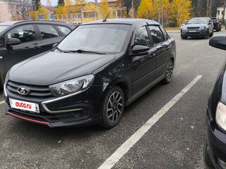 2022 Lada (ВАЗ) Granta Drive Active I Рестайлинг, чёрный, 780000 рублей, вид 1
