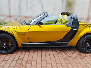 2004 Smart Roadster, чёрный, 1400000 рублей, вид 5
