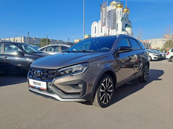 2026 Lada (ВАЗ) Vesta SW Cross I Рестайлинг (NG), коричневый, 2301900 рублей - вид 8