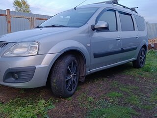 2014 Lada (ВАЗ) Largus I, серебристый, 640000 рублей, вид 4