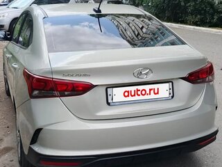 2020 Hyundai Solaris II Рестайлинг, серый, 1515000 рублей, вид 2