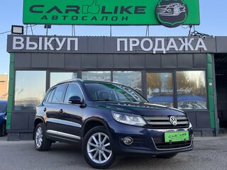2012 Volkswagen Tiguan I Рестайлинг, синий, 1579000 рублей, вид 1