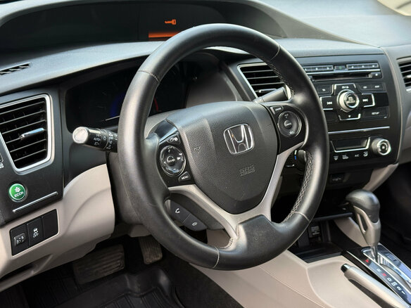 2014 Honda Civic IX Рестайлинг, серый, 929000 рублей - вид 7