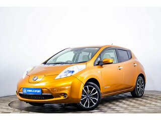 2015 Nissan Leaf 30kWh I (ZE0/AZE0), оранжевый, 999000 рублей, вид 3
