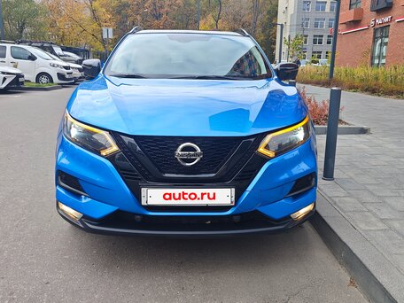 2021 Nissan Qashqai II Рестайлинг, синий, 2300000 рублей, вид 3