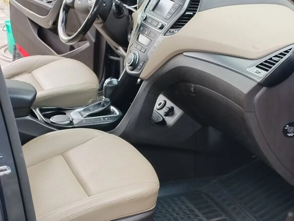 2016 Hyundai Santa Fe III Рестайлинг, синий, 2100000 рублей - вид 12