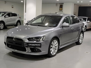 2013 Mitsubishi Lancer X Рестайлинг, серый, 677000 рублей, вид 1