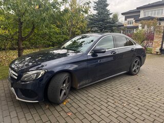 2017 Mercedes-Benz C-Класс 200 IV (W205), синий, 2450000 рублей, вид 2