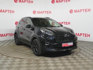 2021 Kia Sportage IV Рестайлинг, чёрный, 2450000 рублей, вид 3