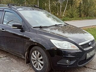 2009 Ford Focus II Рестайлинг, чёрный, 280000 рублей, вид 2