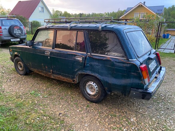 2005 Lada (ВАЗ) 2104 4-speed, зелёный - вид 6
