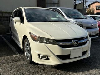 2014 Honda Stream II Рестайлинг, белый, 1017000 рублей, вид 3