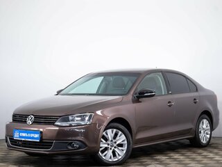 2014 Volkswagen Jetta VI, коричневый, 949000 рублей, вид 3
