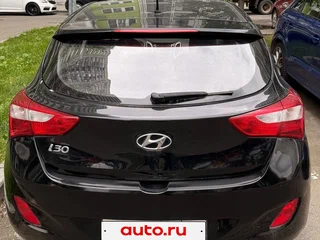 2013 Hyundai i30 II, чёрный, 900000 рублей, вид 3