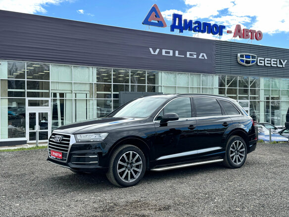 2017 Audi Q7 II (4M), чёрный