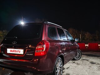 2014 Lada (ВАЗ) Kalina II, пурпурный, 450000 рублей, вид 3