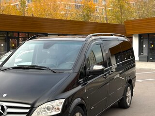 2012 Mercedes-Benz Viano Long L2 I (W639) Рестайлинг, чёрный, 1350000 рублей, вид 2
