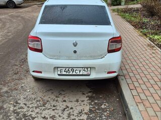2014 Renault Logan II, белый, 400000 рублей, вид 3