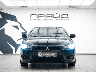 2008 Mitsubishi Lancer X, чёрный, 719000 рублей, вид 2