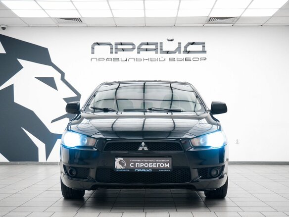 2008 Mitsubishi Lancer X, чёрный, 719000 рублей - вид 1