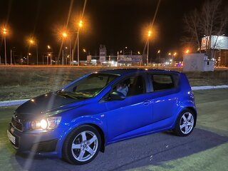 2013 Chevrolet Aveo II, синий, 700000 рублей, вид 2