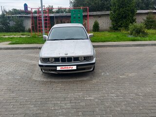 1991 BMW 5 серии 524d III (E34), серебристый, 220000 рублей, вид 1