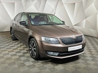2014 Skoda Octavia III (A7), коричневый, 995000 рублей, вид 3