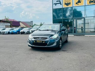 2012 Hyundai Solaris I, серый, 659000 рублей, вид 2