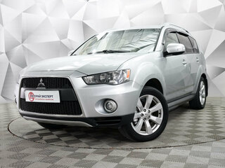 2010 Mitsubishi Outlander II Рестайлинг, серебристый, 1215000 рублей, вид 1