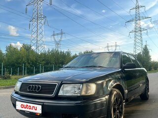 1991 Audi 100 IV (C4), синий, 220000 рублей, вид 1