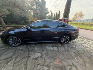 2021 Hyundai Sonata VIII (DN8), синий, 2450000 рублей, вид 4