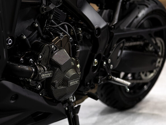 2022 Yamaha XSR900, чёрный, 1050000 рублей - вид 11