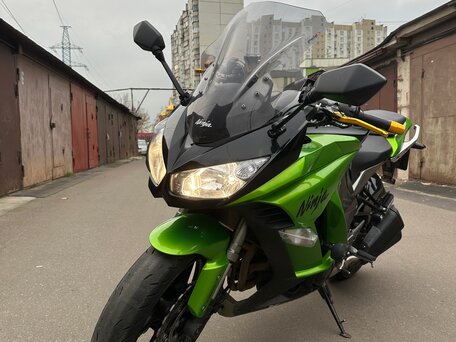 2011 Kawasaki Z 1000SX, зелёный, 670000 рублей, вид 1