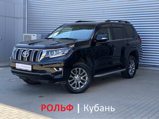 2019 Toyota Land Cruiser Prado 150 Series Рестайлинг 2, чёрный, 5100000 рублей, вид 1
