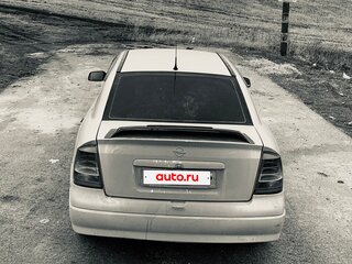 2003 Opel Astra G, серебристый, 130000 рублей, вид 3