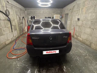 2008 Renault Logan I, серый, 330000 рублей, вид 4
