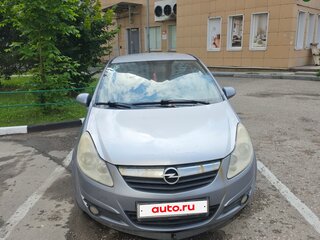 2008 Opel Corsa D, серебристый, 170000 рублей, вид 1