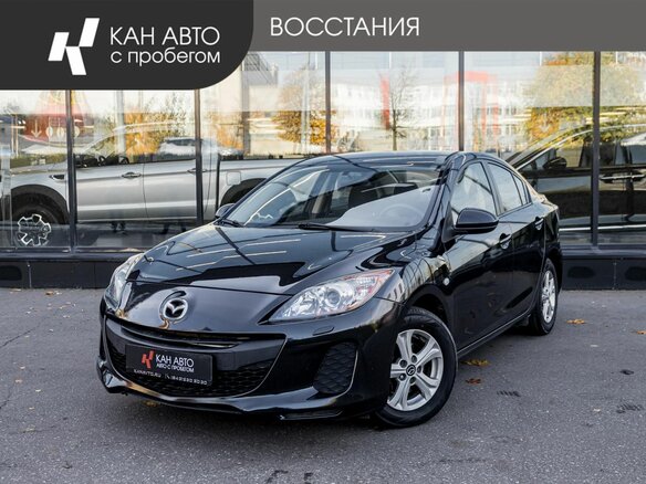 2013 Mazda 3 II (BL) Рестайлинг, чёрный, 650000 рублей