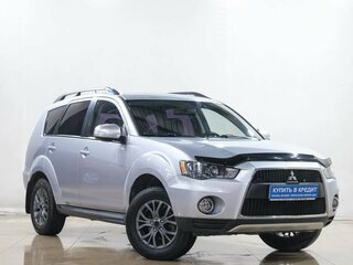 2012 Mitsubishi Outlander II Рестайлинг, серебристый, 1249000 рублей, вид 1
