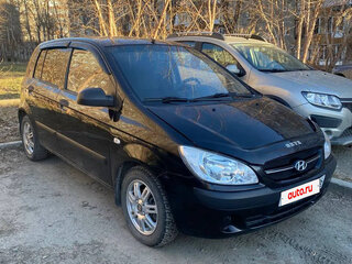 2010 Hyundai Getz I Рестайлинг, чёрный, 430000 рублей, вид 4