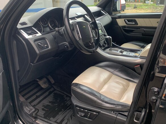 2009 Land Rover Range Rover Sport I, чёрный, 1350000 рублей - вид 8