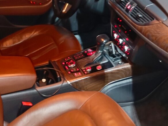 2012 Audi A6 IV (C7), чёрный, 1600000 рублей - вид 8