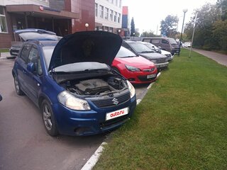2012 Suzuki SX4 I (Classic) Рестайлинг, синий, 380000 рублей, вид 2