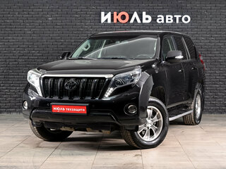 2014 Toyota Land Cruiser Prado 150 Series Рестайлинг 1, чёрный, 3395000 рублей, вид 1