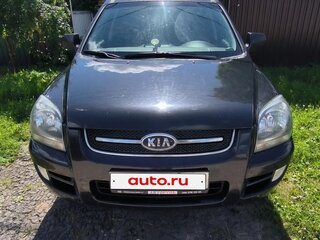 2008 Kia Sportage II, чёрный, 925000 рублей, вид 1
