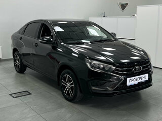 2024 Lada (ВАЗ) Vesta I Рестайлинг (NG), чёрный, 1290000 рублей, вид 3