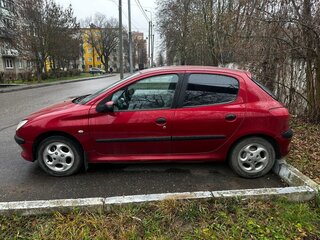 2002 Peugeot 206, красный, 250000 рублей, вид 3