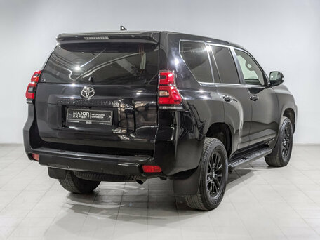 2019 Toyota Land Cruiser Prado 150 Series Рестайлинг 2, чёрный, 4590000 рублей, вид 5