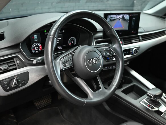 2021 Audi A4 35 TFSI V (B9) Рестайлинг, синий, 3380000 рублей - вид 13
